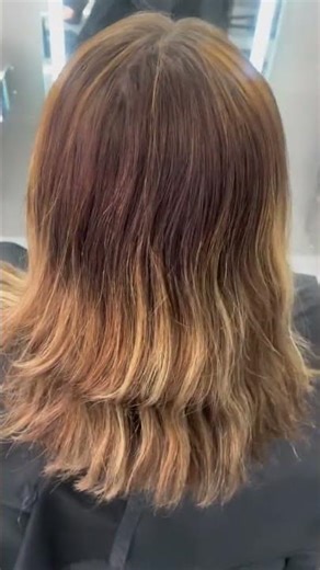 COLOR TRANSFORMATION #balayagetransformation... #Shorts #evaraeofficial_