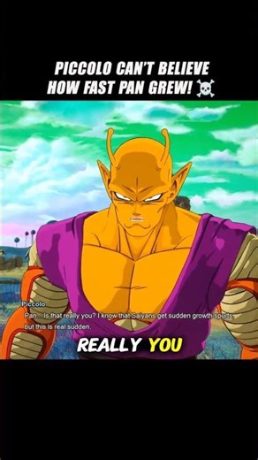 Piccolo Can’t Believe How Fast Pan Grew 🤯 #crashout #piccolo #sparkingzero #dragonballz #dbz