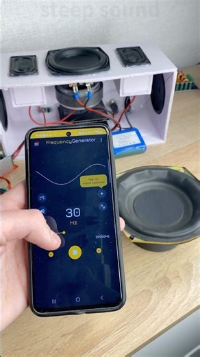 Stroboscopic effect on camera BASS TEST