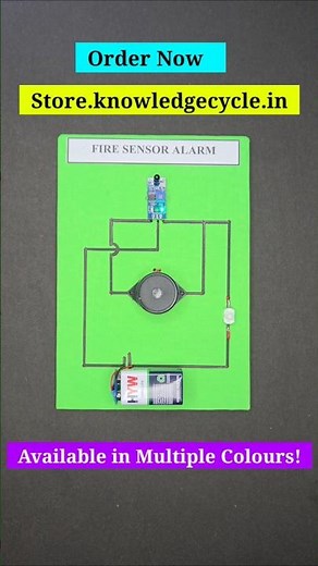Fire Alarm Project | Physics Working Model for Class 12 | Best Physics Project with report File