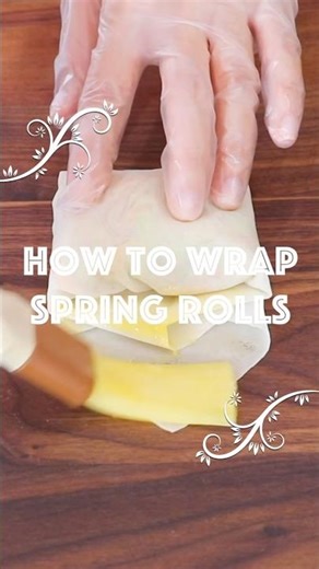Spring Roll Wrapping Made Super Easy!