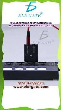 Mini Adaptador Bluetooth Usb 5.0 Transmisor Receptor