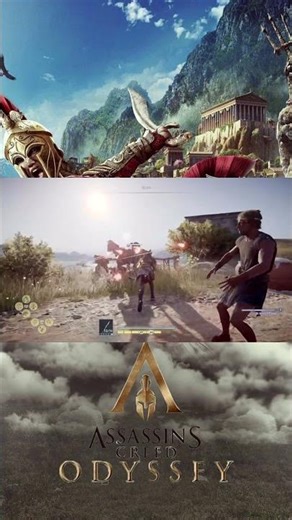 I pressed attack. The game agreed. 💀 #assassinscreedodyssey #shorts #gaming #assassinscreed