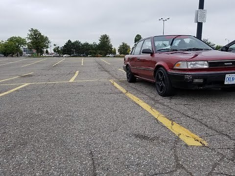 1991 Toyota Corolla LS | Review | In Depth Tour + Test Drive