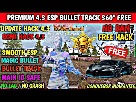 BGMI HACK 4.3 | BGMI 4.3 MOD APK | BGMI ESP HACK | BGMI NEW HACK TODAY | HOW TO HACK BGMI HACK