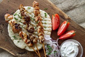 Greek chicken Souvlaki