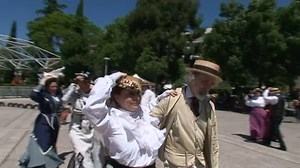 3e édition d' Aubagne 1895. Une journée à la belle époque avec plus de 200 artistes. Au programme : défilé en costumes, manades et danses d'époques sous un beau soleil 🌞 pour fêter la naissance de Marcel Pagnol | France 3 Provence-Alpes