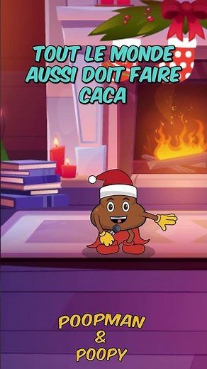 💩🎄🎶 À Noël, on fait tous caca ! | Poopman & Poopy | La chanson de Noël