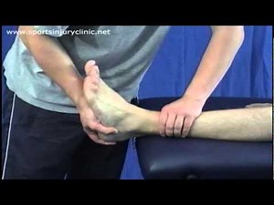 Assessment of the Ankle Joint