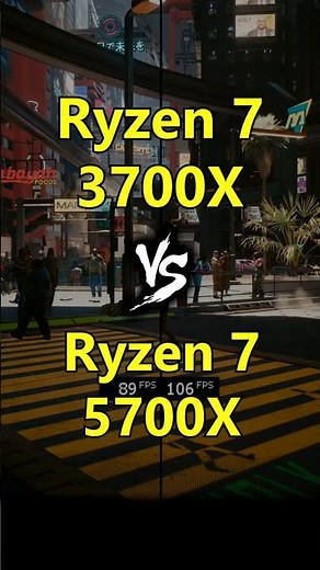 Ryzen 7 3700x OC vs Ryzen 7 5700x OC Test in Games