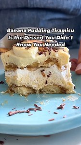 Allow us to introduce you to your new favorite crossover dessert: Banana Pudding Tiramisu 😍. Make it this weekend with the recipe in the comments. 🍌: Marianne Williams, 🎥: Chloe Gebacz | Food & Wine