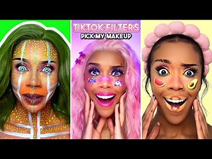 CUTE ✅ or FAIL? ❌ The Most Viral TIKTOK FILTERS PICK MY MAKEUP | ATARAH MAYHEW