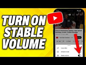 How To Turn on Stable volume youtube 2025