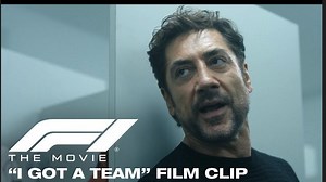 F1: The Movie | 'I Got A Team' Clip - Brad Pitt, Javier Bardem