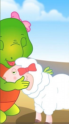 Mary Had a Little Lamb 🐑 | Classic Nursery Rhyme for Kids | #shorts