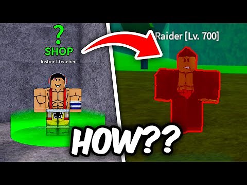 HOW TO GET Instinct V1/ V2 in Blox fruits Roblox 2025