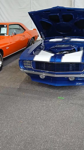 69 Camaro in my favorite color! Phone Glitching sorry! Mecum Auction #mecum #camaro 2025 | Melody Davidson