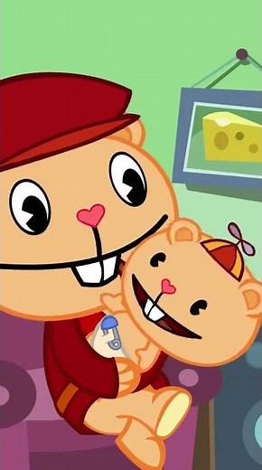 Happy Tree Friends Pop and Cub! #shorts #happytreefriends