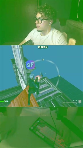Je 4V1 mes ABONNÉS dans ma MAP sur CLAVIER SOURIS ⌨️🤯 #fortnite #fortnitefr #shorts #fyp