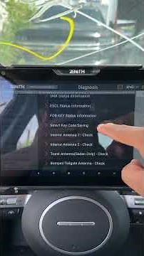 2025 Hyundai Sonata All Keys Lost! Key programming with Zenith Z7 Professional Scanner. #locksmith