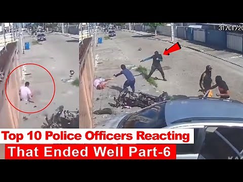 Top Police Officers Reacting to Robberies – Caught on Camera!