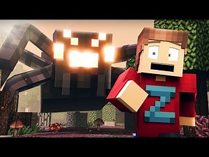 GIANT MUTANT SPIDER!!! | Halloween Collab Entry | (Minecraft Animation)