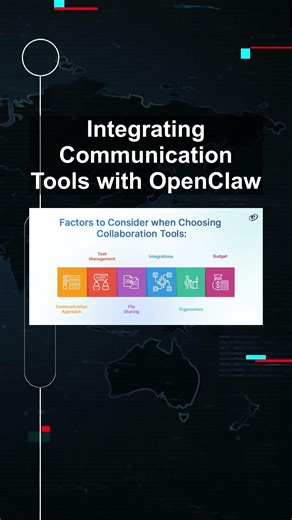 Integrating Communication Tools with OpenClaw #ai #artificialintelligence #machinelearning #aiagent