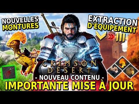 Crimson Desert a une NOUVELLE MAJ IMPORTANTE - Nouvelles Montures, Équipements & Compétences