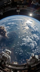 From the calm eye of a hurricane to erupting volcanoes and towering storm fronts—Earth’s raw power seen from orbit 🌍🚀 These visuals are AI-generated, inspired by real NASA & NOAA imagery, blending science and imagination. #AIGenerated #SpaceView #EarthFromSpace #HurricaneEye #VolcanoEruption #StormFront #NASAInspired #SciArt #AIArt #SpaceExploration | Astrovibe