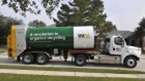 A European garbage truck comes to America