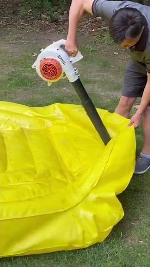 Inflatable Hack! Fast way to blow up your tubes.