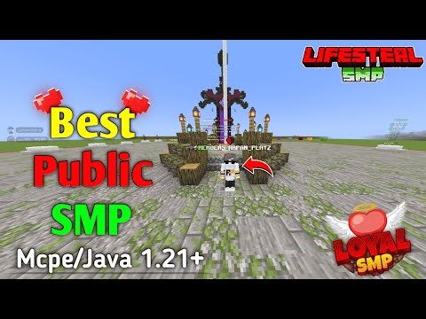 New Best Public LIFESTEAL Smp | 24/7 ONLINE | JOIN NOW FAST | #shorts #minecraft