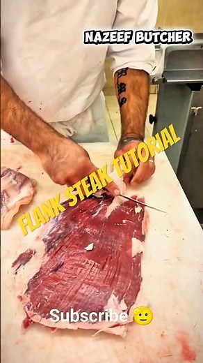 How to Remove and Trim Flank Steak Like a Pro 🔪