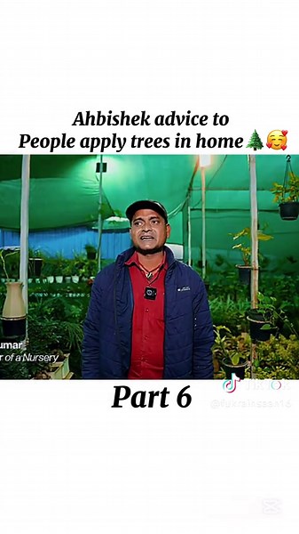 Abhishek advise to Peoples apply trees in homes #fukrainsan16 #fukrainsaan