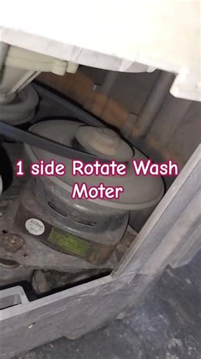 1 side Rotate wash moter lg Semi washing machine... #minivlogshorts #vlog #homeappliance #accircuits