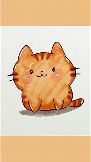 Cat Coloring Page for Kids | Fun & Easy! #cutedrawing