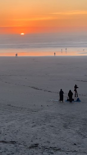Fire-spinning at sunset on Cannon Beach! | Scott Larson