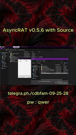 AsyncRAT v0.5.6 with Source | Remote Access Education & Cybersecurity Awareness