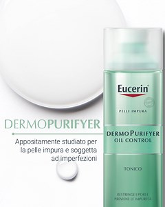 Tic-tac è l'ora del tonico per la tua pelle impura e a tendenza acneica! 🕗​ Utilizzato dopo l'abituale detersione del viso, contribuisce a liberare delicatamente i pori senza seccare eccessivamente la pelle, a eliminare le impurità e a donare una sensazione di freschezza. ​ Non aspettare, il primo passo per prenderti cura della tua pelle a tendenza acneica parte da Eucerin! | Eucerin