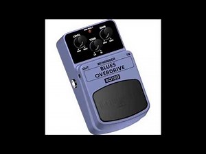 BEHRINGER Blues Overdrive BO100 Demo (Audio HD)