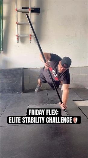 The HARDEST pushup you've NEVER seen! 🤯🛡️ | Friday Flex Challenge
