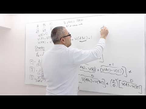 (AGT4E20) [Game Theory] Solving for Shapley Value: Cooperative Voting Game