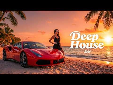 Deep House Summer 2026 🌅 Ocean Glow Drive & Luxury Supercar Nightwave Escape