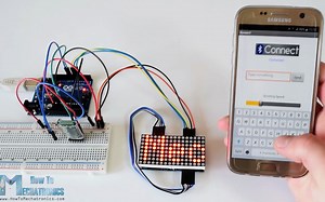 8x8 LED矩阵MAX7219教程[How To Mechatronics]