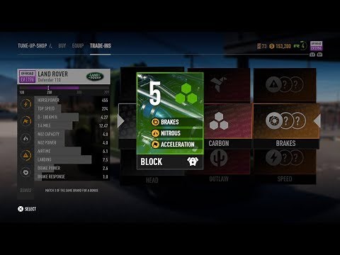 NFS Payback's Speed Cards and Upgrading System explained