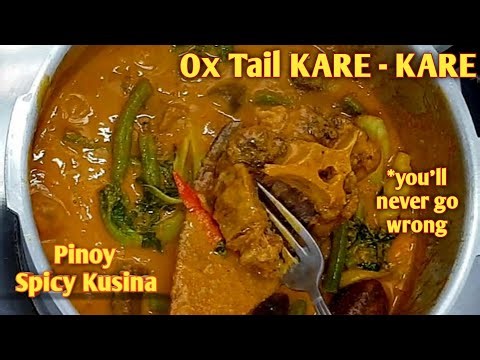 Ox Tail Kare Kare - you'll never go wrong | Ox tail in peanut butter sauce - popular Filipino dish