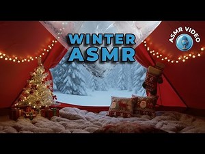 1 Hour of Soothing Winter Sounds ❄️✨ | ASMR Snow Ambience for Sleep & Relaxation