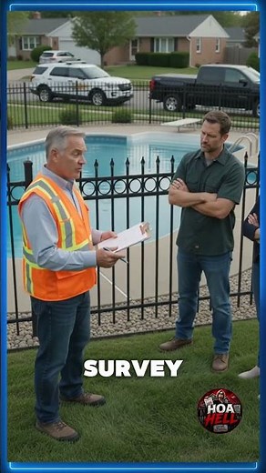 HOA Karen Declared My Pool into Community Pool The Survey Ended Everything #news #karen