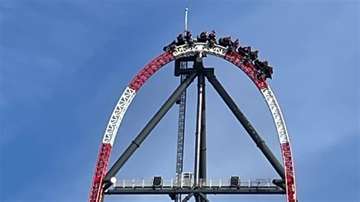 Take a ride on Cedar Point's Top Thrill 2 roller coaster