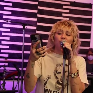 NoThInG In LiFe Is FrEe! 🤑 Go to shop.MileyCyrus.com to get the latest merch drop including the tee seen on muahhhhh in this video💰💲💸 | Miley Cyrus